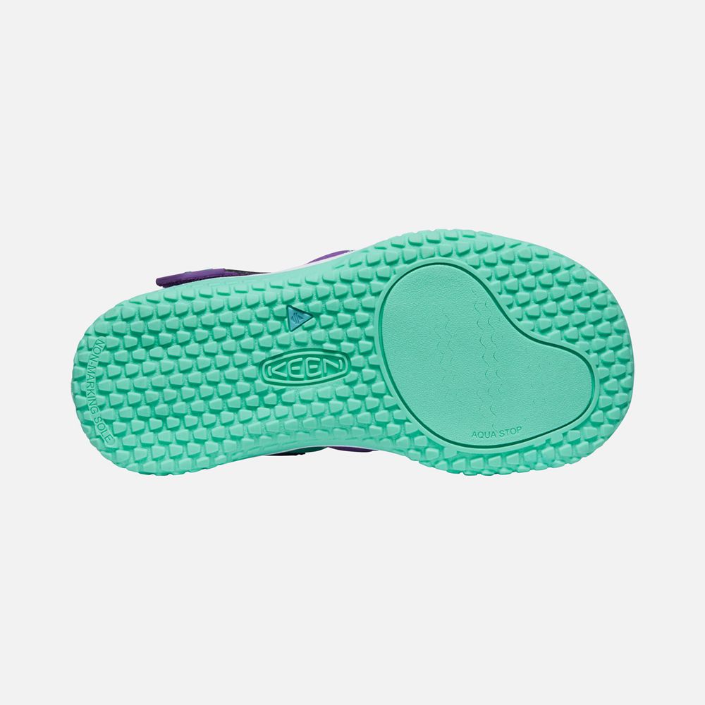 Sandales Keen Enfant Violette/Turquoise | Stingray | LWGAQ-9764